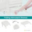 Repose-pieds pliable en plastique PEHD Adirondack-891781479