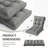Outdoor/Indoor Seat / Back Cushion-162862587-144922842
