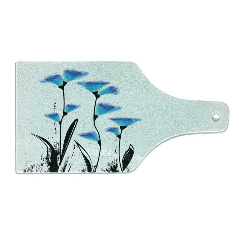 Planche à découper en verre trempé Ambesonne