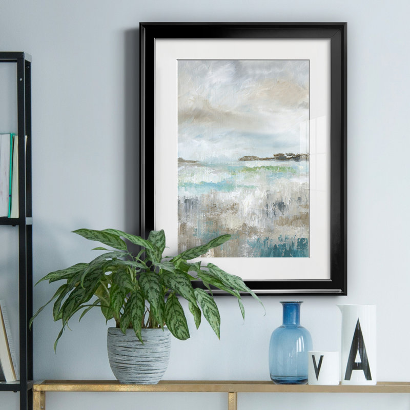 Nan par J Paul - peinture sur toile encadrée, H 18,5 po x l 24,5 po x P 1,5 po, Cadre noir, Non