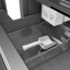 ZLINE 18 in. 8.6 cu. ft. Right Hinge Column Freezer in White Matte with Graphite Gray Interior-1398930041