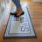 Josaphat Geometric Water Resistant Anti-Fatigue Non-Skid Kitchen Mat