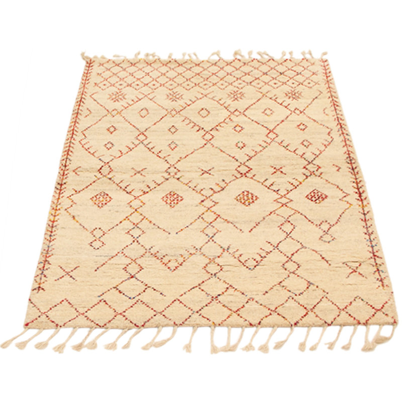 Mcmasters Wool Moroccan Indoor Rug