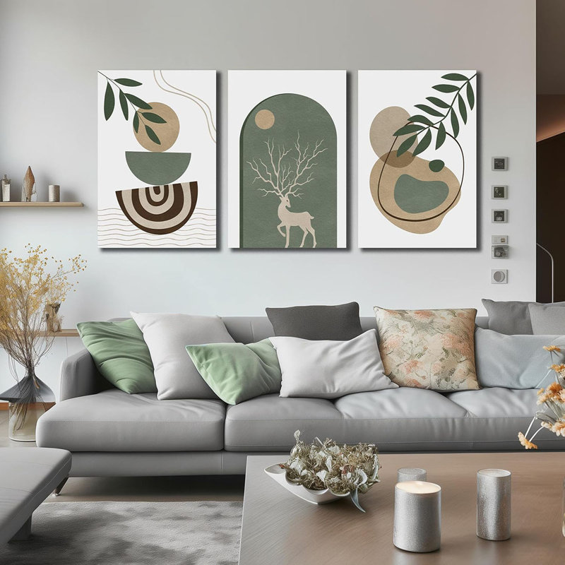 3 Piece Wrapped Canvas Print