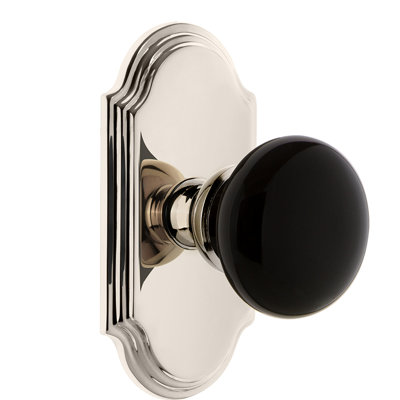 Grandeur Arc Rosette Double Dummy with Coventry Door Knob