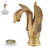 Single-Hole Single-handle Bathroom Faucet with Drain Assembly-95166359