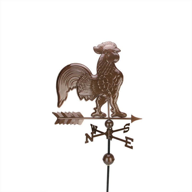 Girouette d'extérieur 3 pi, Brun chocolat