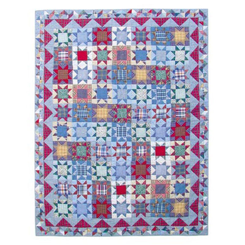 Rustic Cotton Patchwork Duvet Cover, Full/Double Duvet Cover