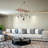 Hornbeam Body 12 Lights Boho Chandelier