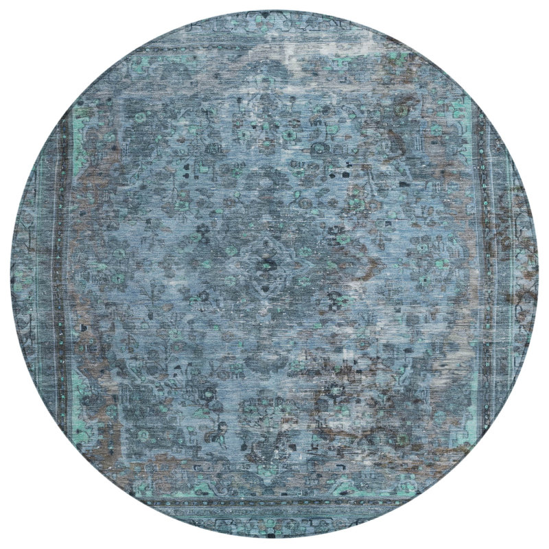 Tapis rond 8 po