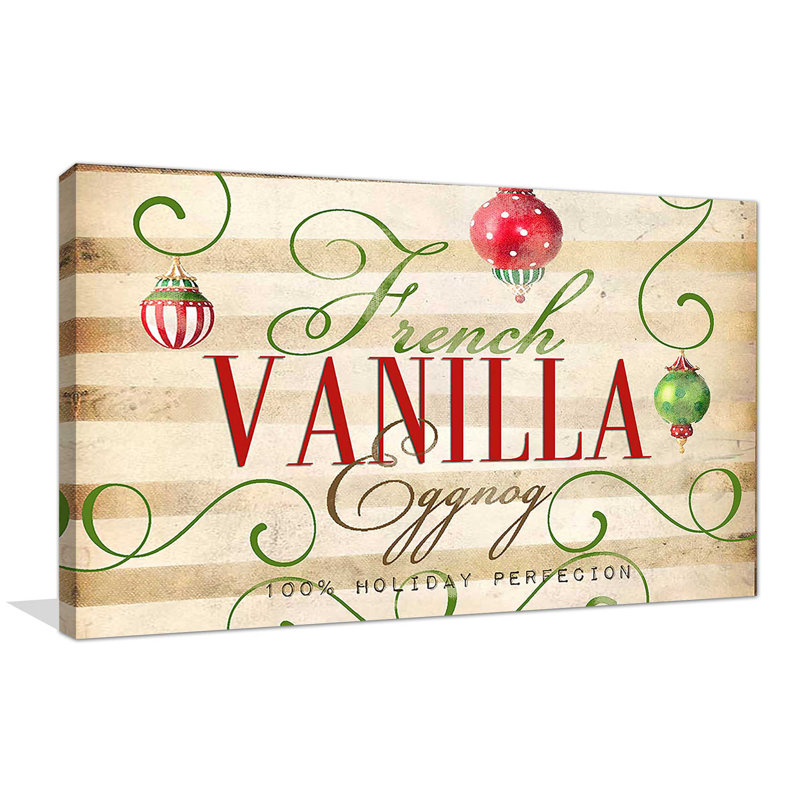 French Vanilla (Horizontal) par By Jodi - impression, Toile tendue, H 36 po x l 60 po x P 1,5 po