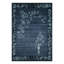 Art Deco Hand Knotted Wool Floral Area Rug-820495238