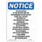 Notice - No Soliciting Sign