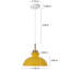 Luminaire suspendu simple à 1 lumière Gibran-1312792615