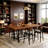 Rustic Pub Bar Counter,Sturdy Bar Table