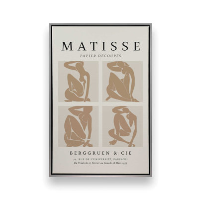 Nus Brun Matisse, affiche d'art