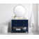 Sinclaire 42'' Single Bathroom Vanity with Engineered Marble Top