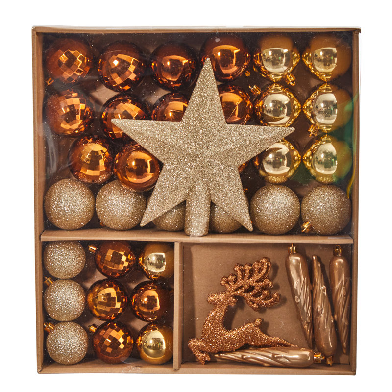 3'' Shatterproof Holiday Shaped Ornament