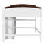 Lit mezzanine double avec armoire de rangement, armoire et DEL, blanc et espresso-1769676639-1769676638