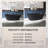 65 Inch Oval Artificial Stone Solid Surface Freestanding Bathroom Bathtub