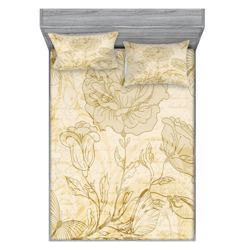 Microfiber Sheet Set, Full Sheet Set + Fitted Sheet + 2 Pillowcases