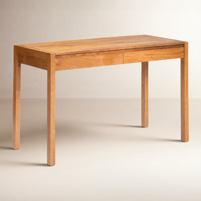 Stills 48" Solid Wood 2-Drawer Writing Desk