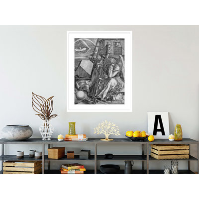 «Melancholia I» par Albrecht Dürer, impression giclée sur cadre