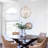 Uman 4 - Light Dimmable Farmhouse / Country Distressed Wood Candle Style Geometric Chandelier-1198093200