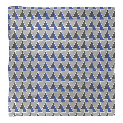 Serviette de table en coton à motif de flèches déplacées