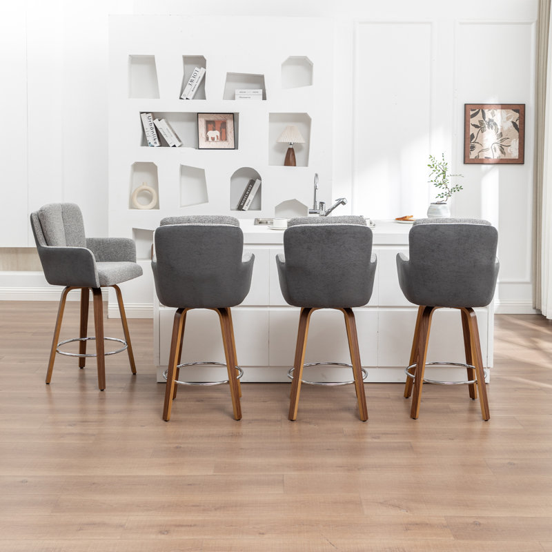Counter Stool, Light Grey