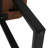 Solid Wood Entryway Table with Fluted Design-1076214802