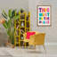 Toile flottante encadrée «Must Be The Place» par Nataly White-524872376-524872372