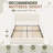 Curved Headboard Boucle Upholstered Platform Storage Bed With 4 Drawers,Cream,Queen-61109906-61109904