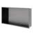 25" X 13" Stainless Steel Shower Niche, Gunmetal Black-643026745-643026741