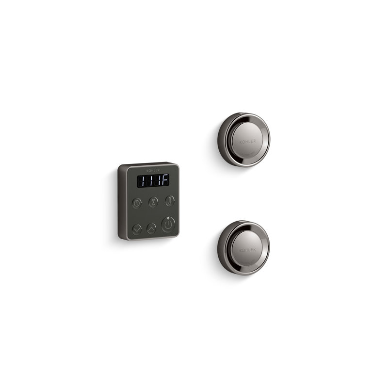 Ensemble de commande de générateur de vapeur tandem Invigoration Series, Satin