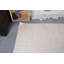 Tapis rétro, tapis turc, tapis bohémiens blancs, tapis neutres, tapis décoratifs 5 x 4,8 pi