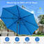 Parasol de marché avec manivelle-354735733-354735734