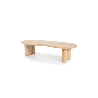 Table basse simple en bois massif