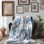 Blue Bow - 1 Piece Premium Blanket-99455710