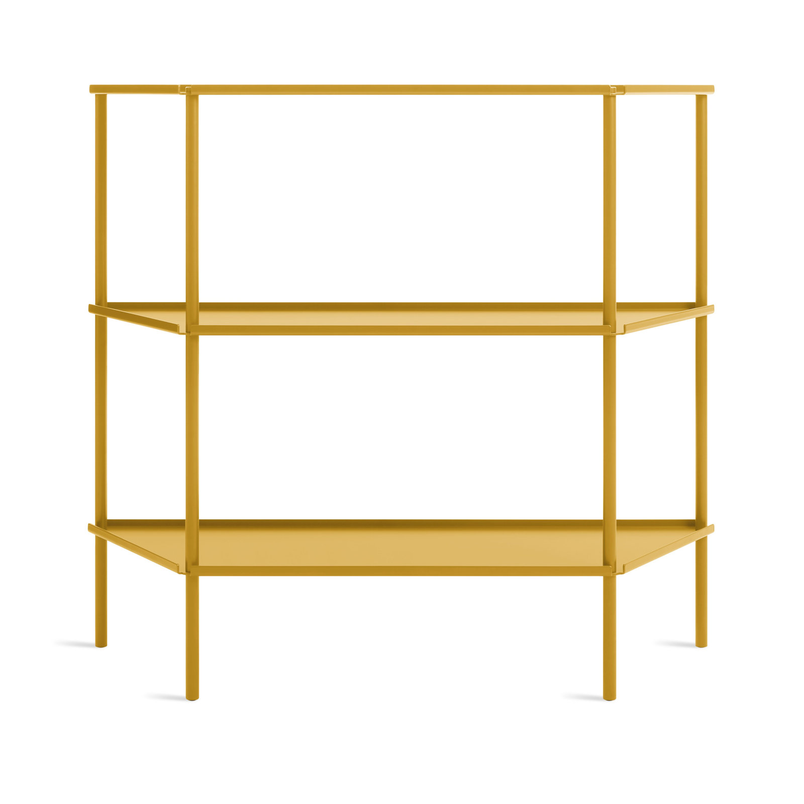 Not for Nothing Shelving Unit, Mustard