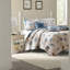 Ensemble de literie réversible, courtepointe très grand en polyester brossé, chambre côtière