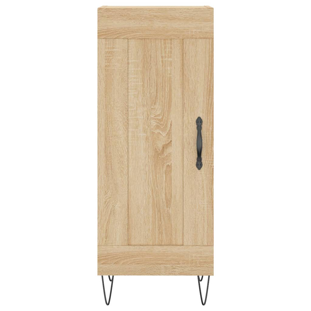 2 Door Sonoma Oak Highboard Brown Vidaxl - Image 3