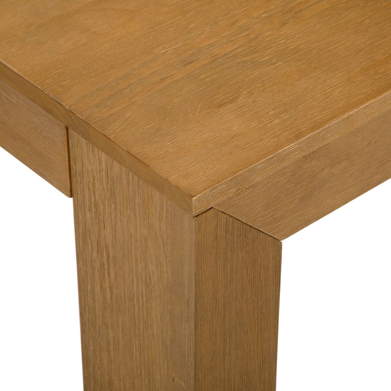 Table de bout en bois massif Daydrian, Pacanier
