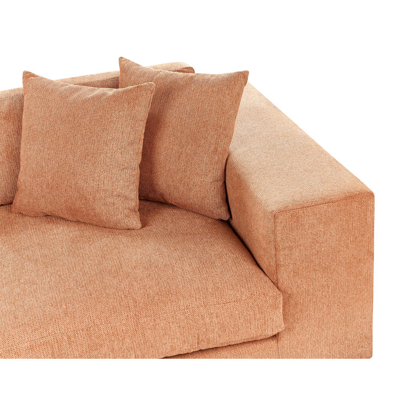 Almke 3 Seater Sofa, Orange