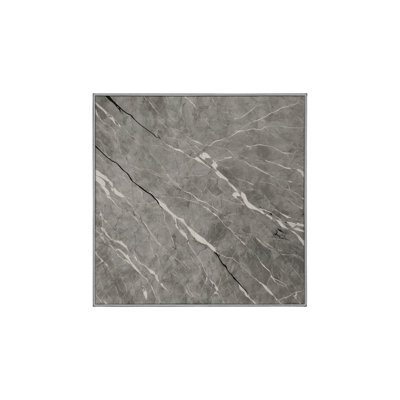 Tapis gris lavable à la machine