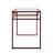 Yasin Glass Writing Desk-100242529