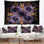Tapisserie fleur abstraite-28498849