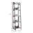 Kaula 15.6'' W 5 - Tier Bookcase in Natural and Black-933497789
