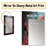 Red bitcoin Crypto Currency II - Bitcoin Large Wall Mirror, Red Decorative Mirror, Printed Metal Art-1143916684