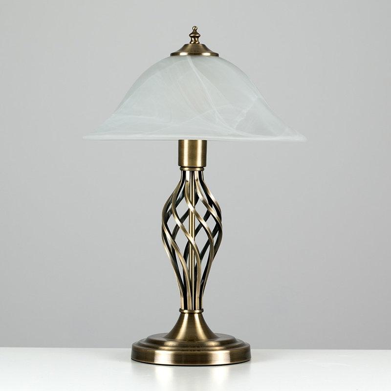 Mancia Metal Table Lamp, Yes, Antique Brass